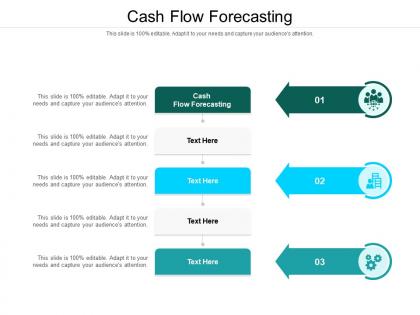 Cash flow forecasting ppt powerpoint presentation model format ideas cpb