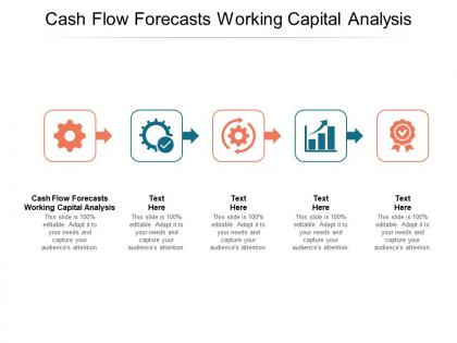 Cash flow forecasts working capital analysis ppt powerpoint presentation show cpb