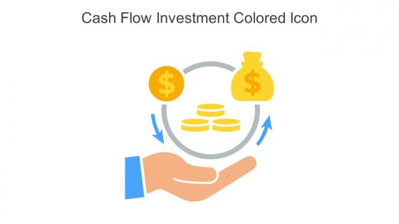 Cash Flow Investment Colored Icon In Powerpoint Pptx Png And Editable Eps Format