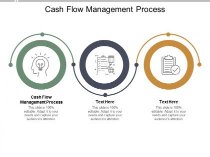 Cash flow management process ppt powerpoint presentation infographics cpb