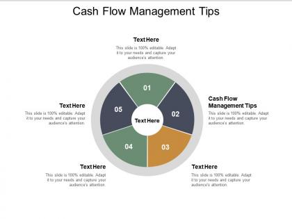 Cash flow management tips ppt powerpoint presentation gallery inspiration cpb