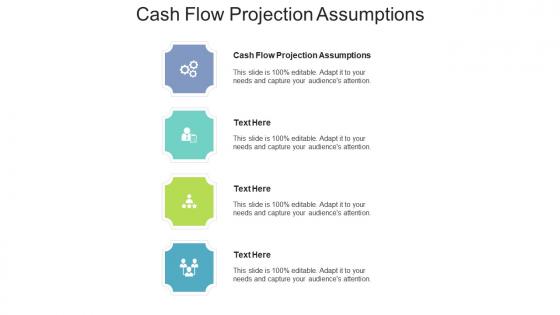 Cash flow projection assumptions ppt powerpoint presentation inspiration examples cpb