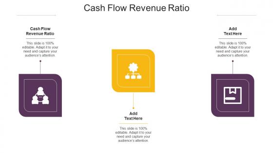 Cash Flow Revenue Ratio Ppt Powerpoint Presentation Gallery Slide Download Cpb