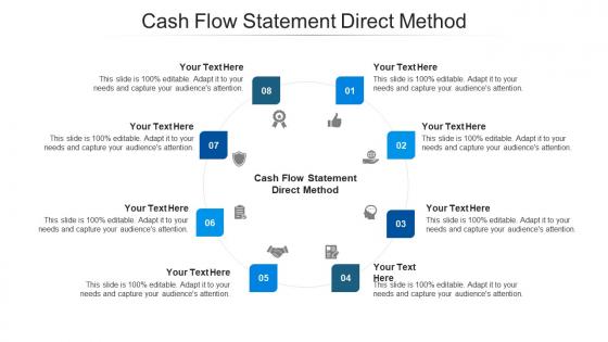 Cash flow statement direct method ppt powerpoint presentation infographics background images cpb