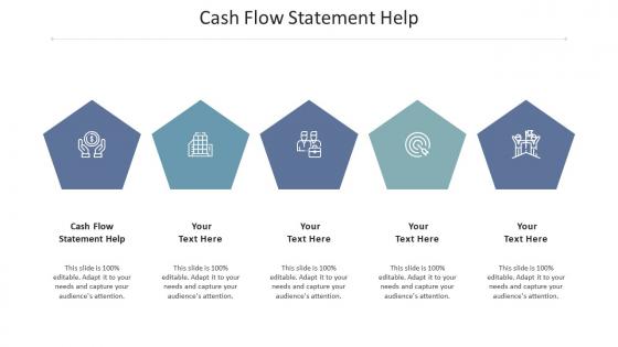 Cash flow statement help ppt powerpoint presentation portfolio example cpb