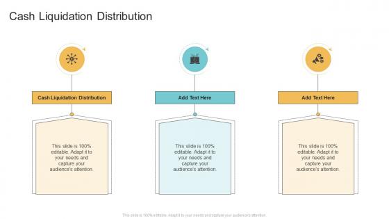 Cash Liquidation Distribution In Powerpoint And Google Slides Cpb
