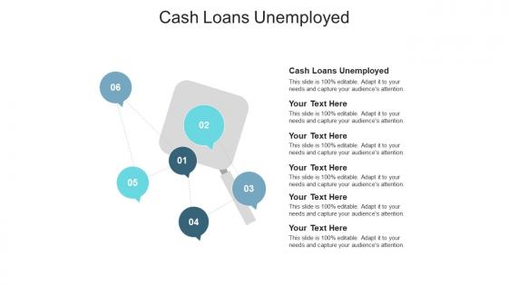 Cash loans unemployed ppt powerpoint presentation ideas example topics cpb