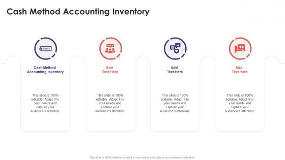 Cash Method Accounting Inventory In Powerpoint And Google Slides Cpb