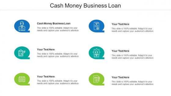 Cash Money Business Loan Ppt Powerpoint Presentation Model Icon Cpb