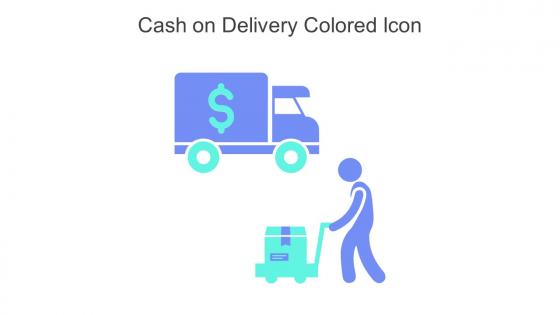 Cash On Delivery Colored Icon In Powerpoint Pptx Png And Editable Eps Format