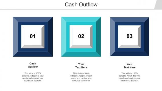 Cash Outflow Ppt Powerpoint Presentation Infographic Template Inspiration Cpb