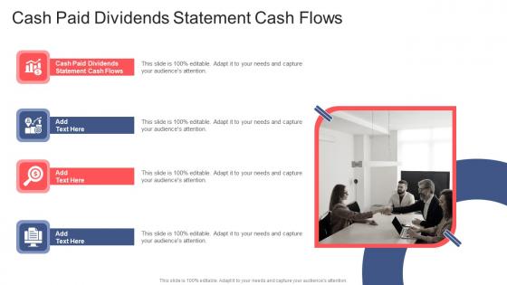 Cash Paid Dividends Statement Cash Flows In Powerpoint And Google Slides Cpb