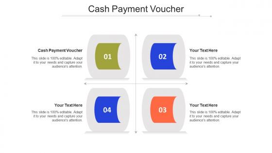 Cash Payment Voucher Ppt Powerpoint Presentation Gallery Topics Cpb