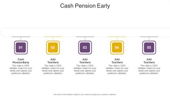 Cash Pension Early In Powerpoint And Google Slides Cpb