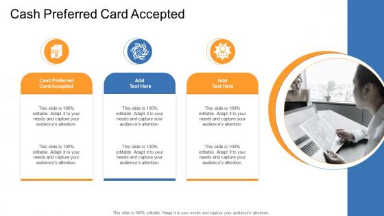 Cash Preferred Card Accepted In Powerpoint And Google Slides Cpb