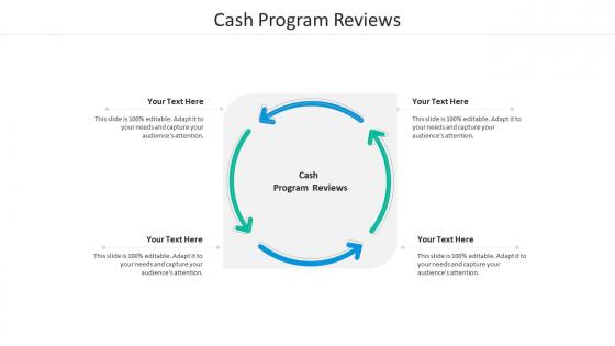 Cash program reviews ppt powerpoint presentation show vector cpb