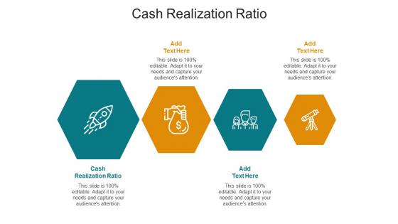Cash Realization Ratio Ppt Powerpoint Presentation Show Structure Cpb
