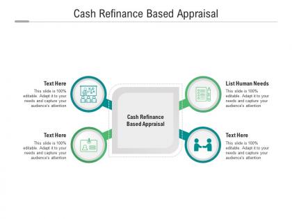 Cash refinance based appraisal ppt powerpoint presentation model outline cpb