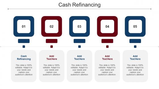 Cash Refinancing Ppt Powerpoint Presentation Show Introduction Cpb
