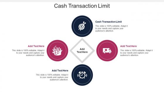 Cash Transaction Limit Ppt Powerpoint Presentation Clipart Cpb