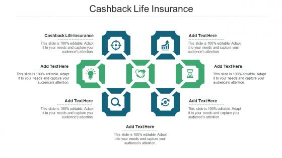 Cashback Life Insurance Ppt Powerpoint Presentation Portfolio Template Cpb