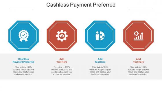 Cashless Payment Preferred Ppt Powerpoint Presentation Portfolio Objects Cpb
