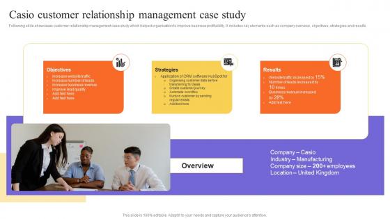 Casio Customer Relationship Management Case Study Stakeholders Relationship Administration