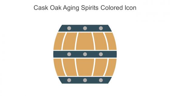 Cask Oak Aging Spirits Colored Icon In Powerpoint Pptx Png And Editable Eps Format