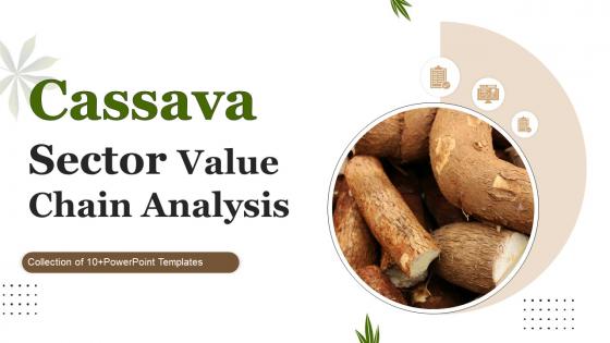 Cassava Sector Value Chain Analysis Powerpoint Ppt Template Bundles