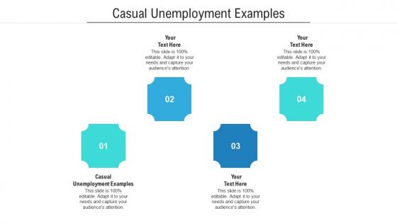 Casual unemployment examples ppt powerpoint presentation clipart cpb