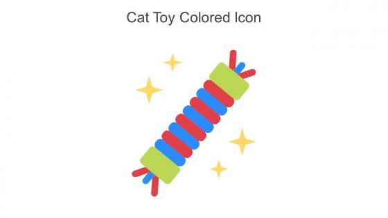 Cat Toy Colored Icon In Powerpoint Pptx Png And Editable Eps Format