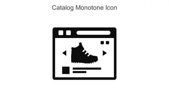 Catalog Monotone Icon In Powerpoint Pptx Png And Editable Eps Format