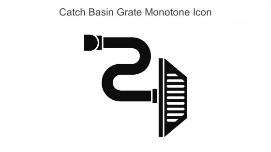 Catch Basin Grate Monotone Icon In Powerpoint Pptx Png And Editable Eps Format