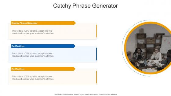 Catchy Phrase Generator In Powerpoint And Google Slides Cpb