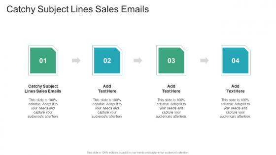 Catchy Subject Lines Sales Emails In Powerpoint And Google Slides Cpb