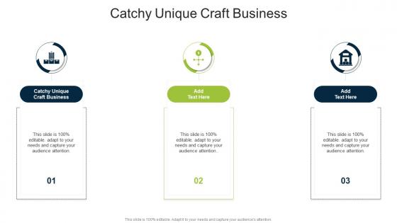 Catchy Unique Craft Business In Powerpoint And Google Slides Cpb