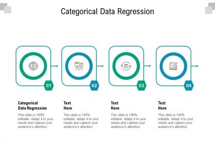 Categorical data regression ppt powerpoint presentation gallery examples cpb