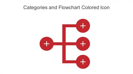 Categories And Flowchart Colored Icon In Powerpoint Pptx Png And Editable Eps Format