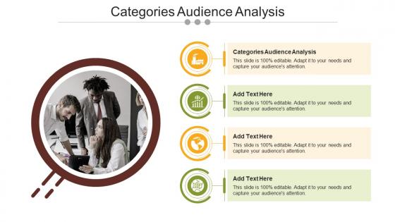 Categories Audience Analysis In Powerpoint And Google Slides Cpb