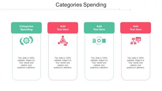 Categories Spending In Powerpoint And Google Slides Cpb
