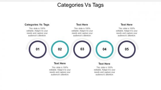 Categories vs tags ppt powerpoint presentation ideas slides cpb