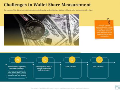 Category share challenges in wallet share measurement tools ppt ideas