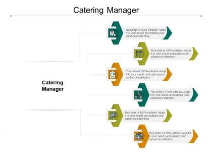 Catering manager ppt powerpoint presentation slides aids cpb