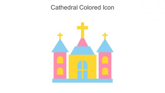 Cathedral Colored Icon In Powerpoint Pptx Png And Editable Eps Format
