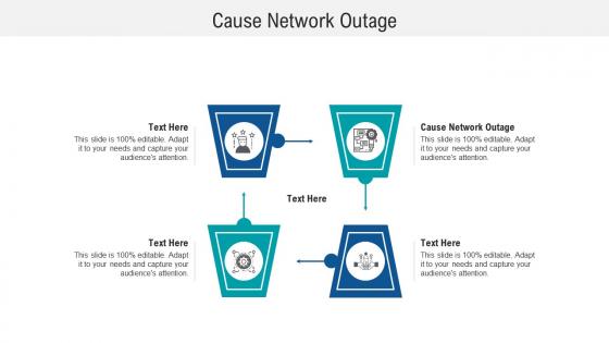 Cause network outage ppt powerpoint presentation slides background image cpb