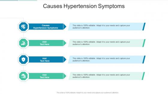Causes Hypertension Symptoms In Powerpoint And Google Slides Cpb