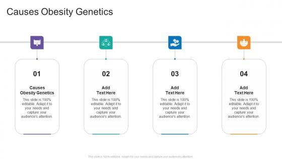 Causes Obesity Genetics In Powerpoint And Google Slides Cpb