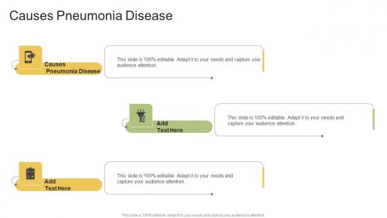 Causes Pneumonia Disease In Powerpoint And Google Slides Cpb