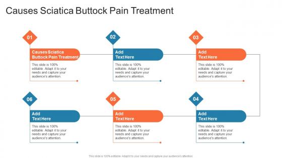 Causes Sciatica Buttock Pain Treatment In Powerpoint And Google Slides Cpb