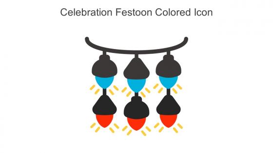 Celebration Festoon Colored Icon In Powerpoint Pptx Png And Editable Eps Format